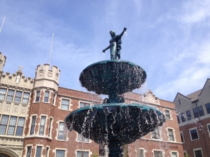fountain-sun