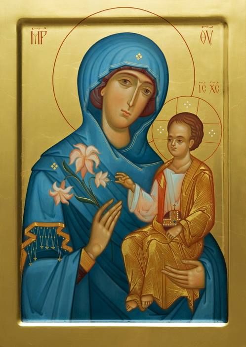 Image result for virgin mary iconography