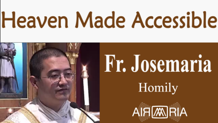 An Increase of Joy – May 29 – Homily – Fr Josemaria An Increase of Joy – May 29 – Homily – Fr Josemaria