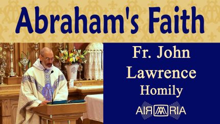 Abraham’s Journey to the Promised Land- Jun 23 – Homily – Fr John Lawrence