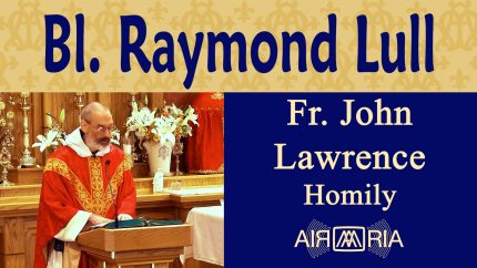 Bl. Raymond Lull’s Missionary Life – Jun 30 – Homily – Fr John Lawrence