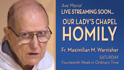Mary and the Eucharist Will Save the World – Jul 12 – Homily – Fr Maximilian W Mary and the Eucharist Will Save the World – Jul 12 – Homily – Fr Maximilian W