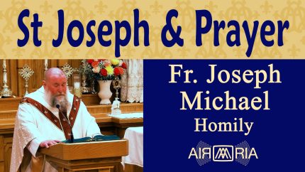Jesus & Joseph, Teachers of Prayer – Oct 08 – Homily – Fr Joseph Michael